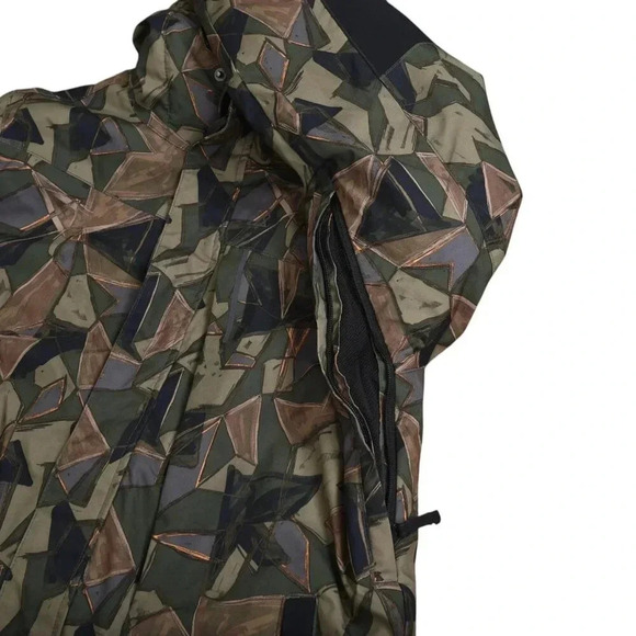 Ripzone Winter Jacket Ski Snowboarding 8K Hooded Waterproof Black Green Size XL - Picture 12 of 12